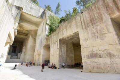 Carriere de Lumieres des Baux.