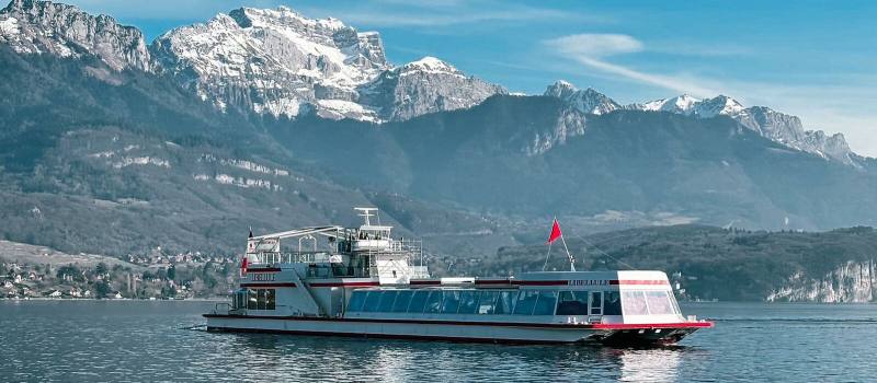 DEJEUNER-CROISIERE SUR LE LAC D'ANNEY - LE LIBELULLE