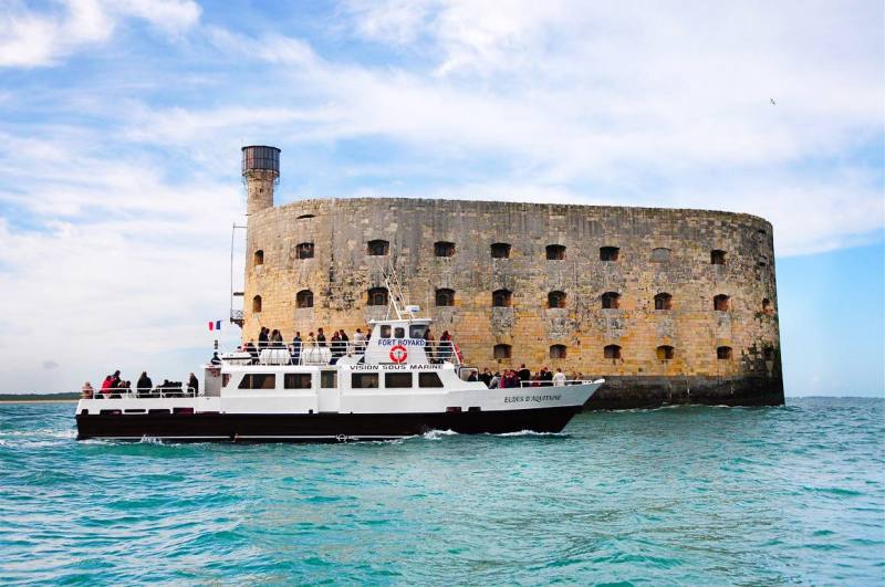 Decouverte de Fort Boyard en Bateau
