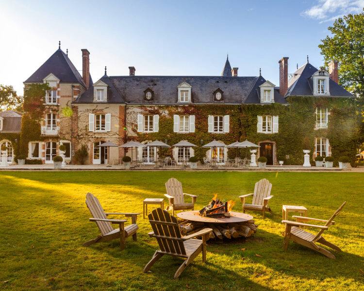 Château hôtel de luxe