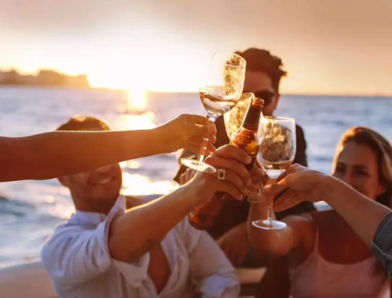 Saint-raphael : Croisiere Apero & Coucher de Soleil