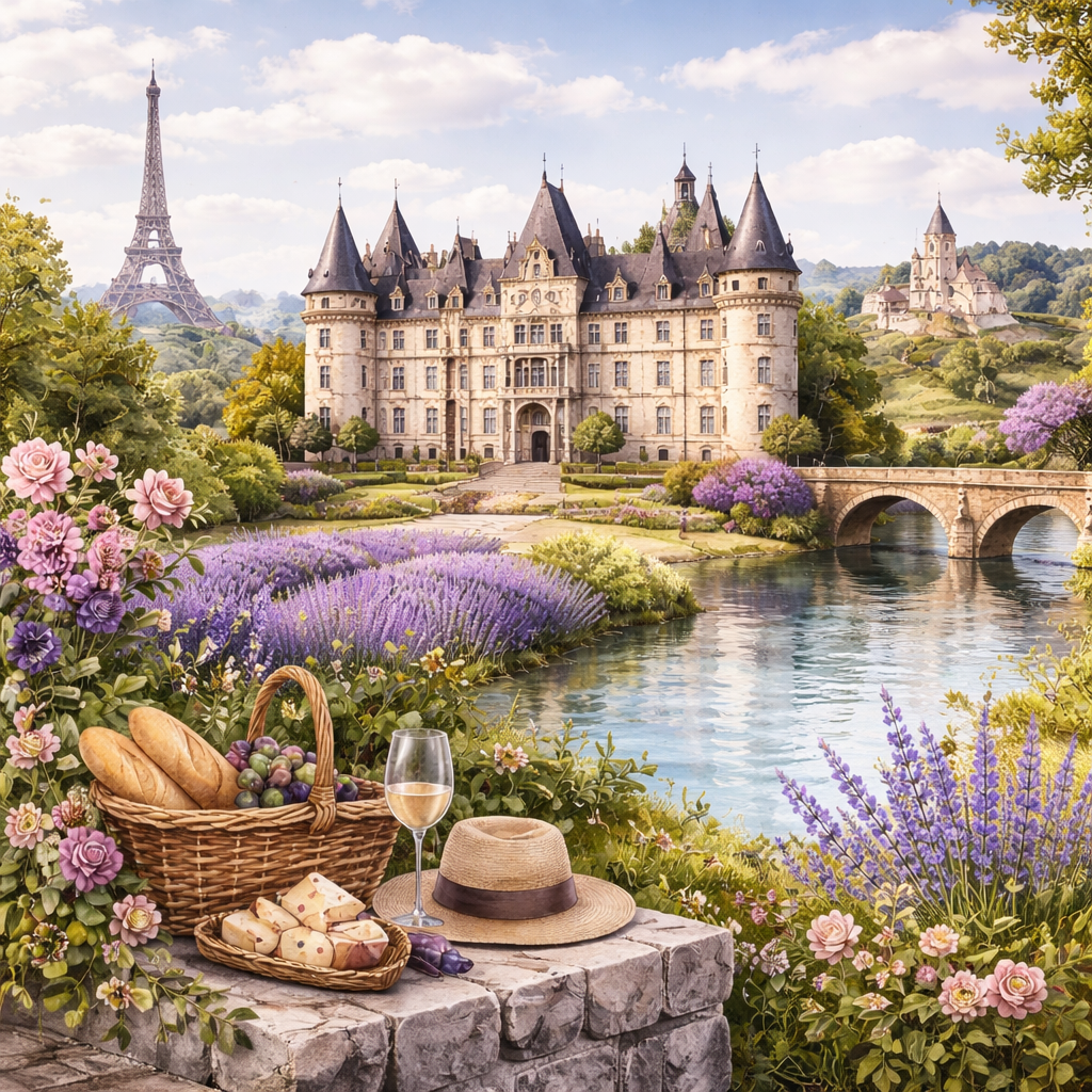 Châteaux et patrimoine historique de France